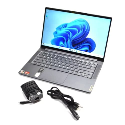 لينوفو IdeaPad Slim 7 14ARE05 مقاس 14 بوصة، معالج AMD Ryzen 7 4800U بسرعة 1.80GHz، رام 16GB، SSD سعة 512GB، بنظام Windows 11